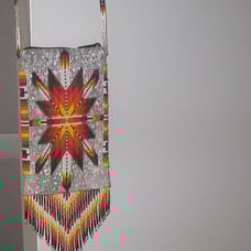 Fancy Jewel tones Purse Peyote bag