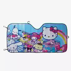 Hello kitty and friends balloon car sun shade