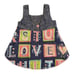 Dottie Moon Handmade 3T Alphabet LOVE Top Shirt