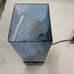 Vintage Fiber Optic Color Changing Purple Flowers Lamp.