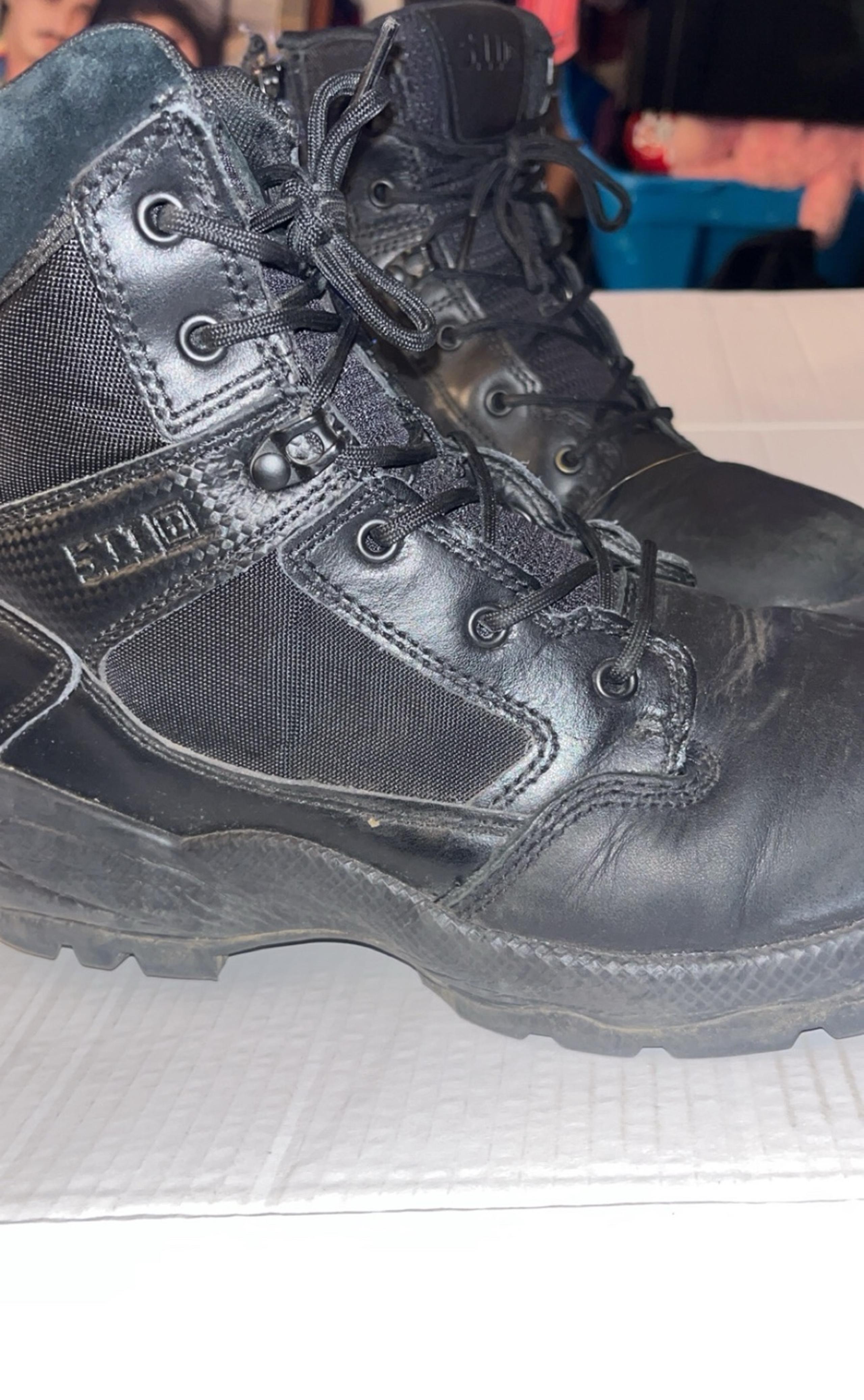 Men’s 5.11 A.T.A.C. 2.0 tactical boots size 11 black size 10 Uk