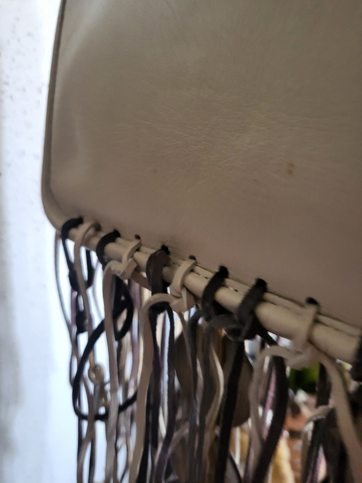 Shops Vintage Reporposed leather Coach handbag