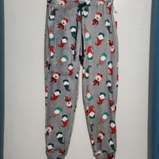 NWT Isaac Mizrahi Gnome Pajama Pants. Grey.