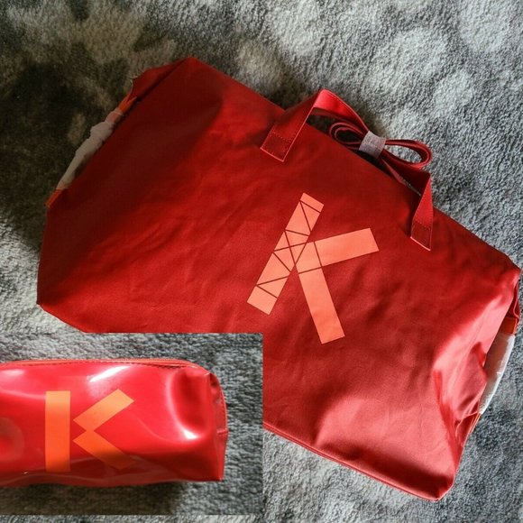 New KENZO PARIS OVERNIGHT WEEKEND BAG AND POUCH