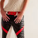 Free People Rebel Vegan Leather Color-blocked Moto Racing Pants - Sz 2 / NWOT
