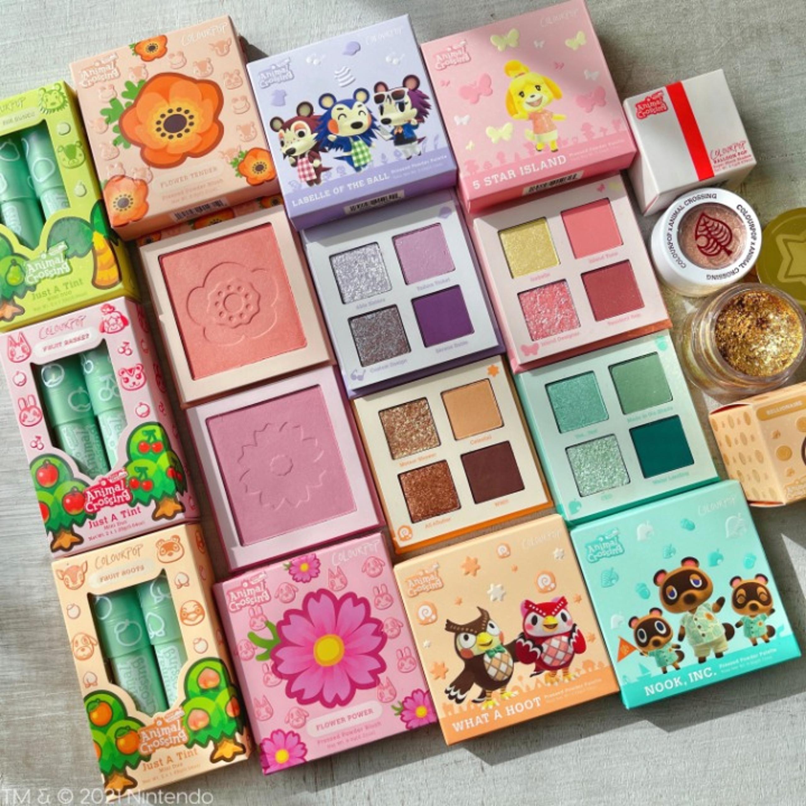 ColourPop x Animal Crossing FULL Set