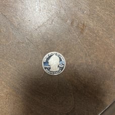 2020 S American Samoa National Park 99.9% Silver Bat Quarter ATB Gem Proof DCam
