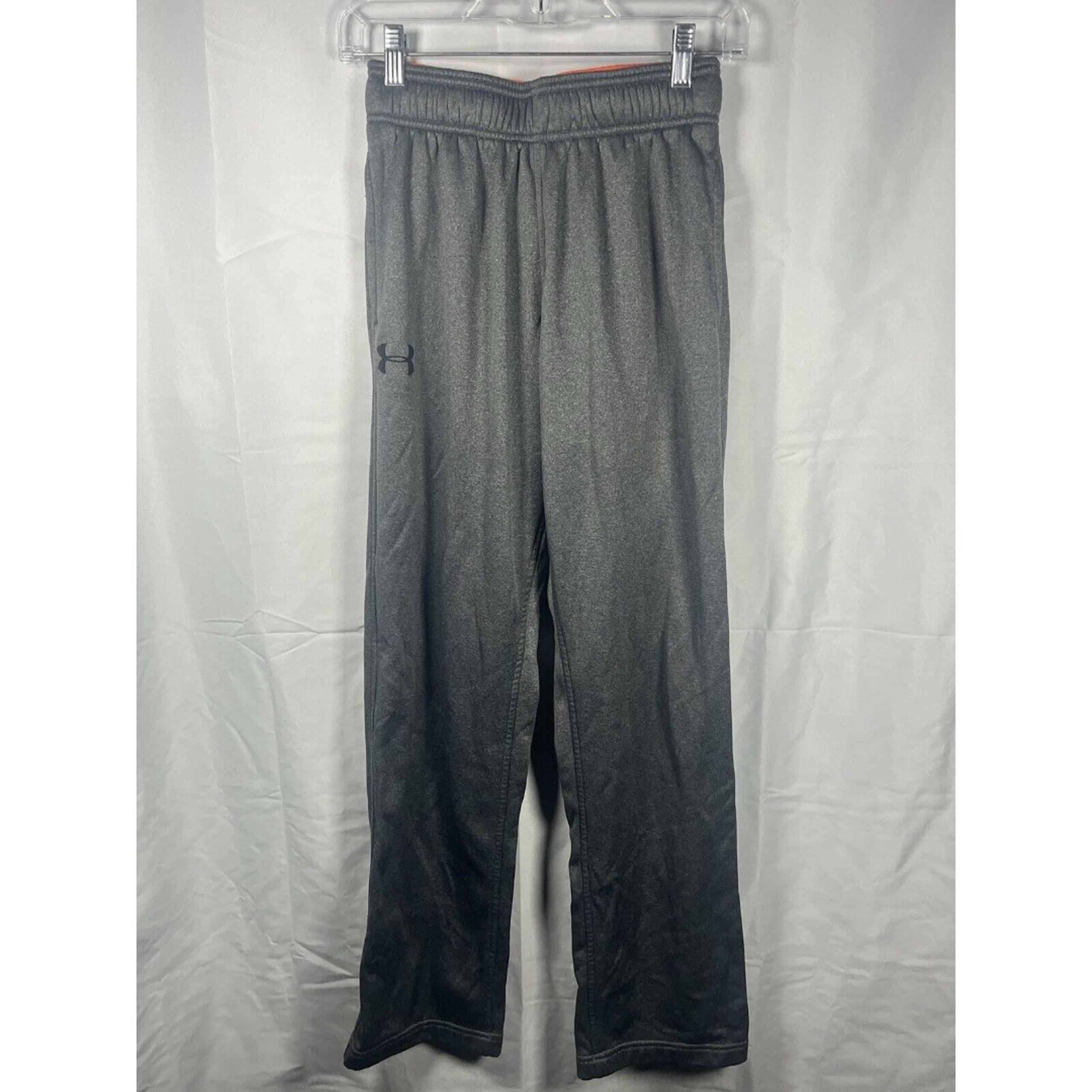 Under Armour sweat pants size small gray logo casual activewear athleisure