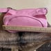 COACH Rugby Stripe Pink Leather Bleeker Duffle Crossbody Shoulder Bag F13357