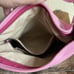 COACH Rugby Stripe Pink Leather Bleeker Duffle Crossbody Shoulder Bag F13357