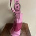 COACH Rugby Stripe Pink Leather Bleeker Duffle Crossbody Shoulder Bag F13357