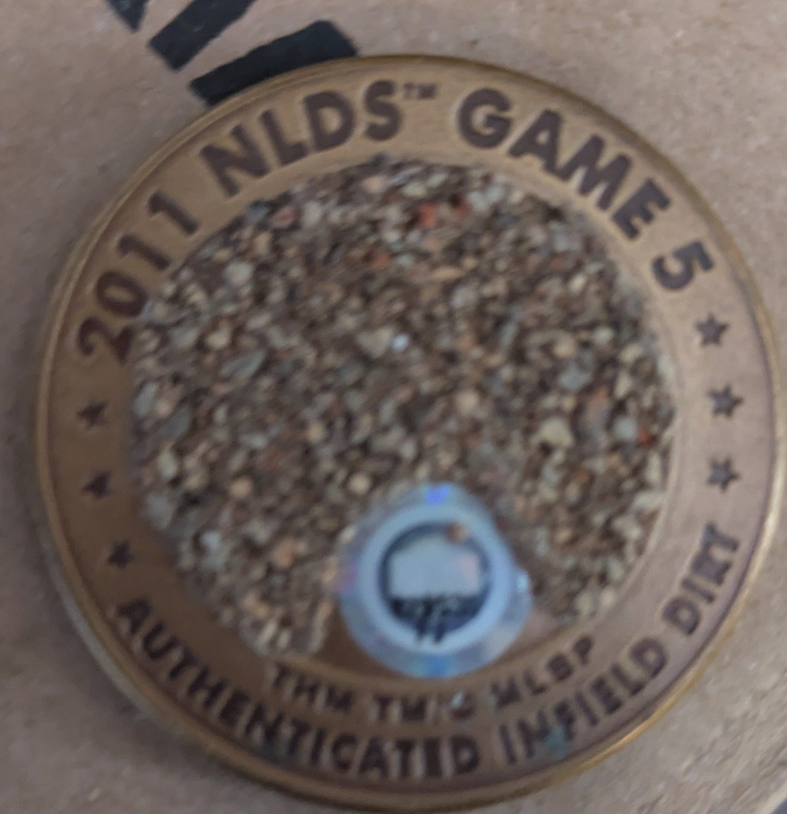 2011 Authentic Miller Park playoff coin
