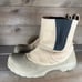 crocs greeley mens size 9 shoes brown pull on comfort lined snow boots  Pre owne