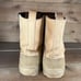 crocs greeley mens size 9 shoes brown pull on comfort lined snow boots  Pre owne