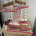 Christmas Candy Cane Ornaments and Gingerbread Christmas Tree Ornaments