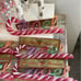 Christmas Candy Cane Ornaments and Gingerbread Christmas Tree Ornaments