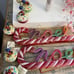 Christmas Candy Cane Ornaments and Gingerbread Christmas Tree Ornaments