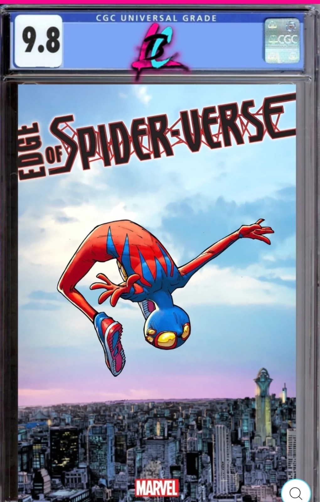 EDGE OF SPIDER-VERSE #3 RAMOS CGC 9.8
