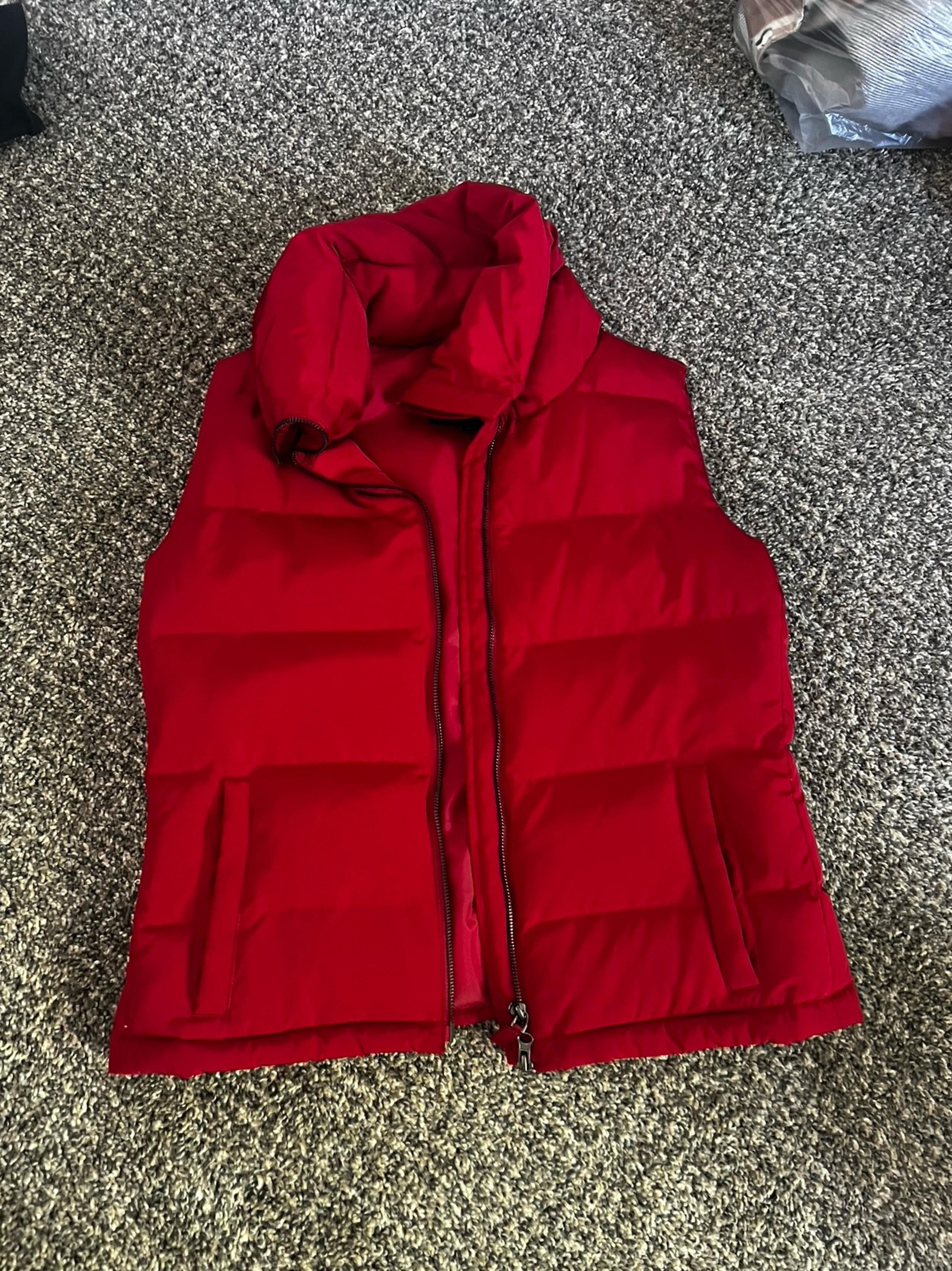 red talbots vest