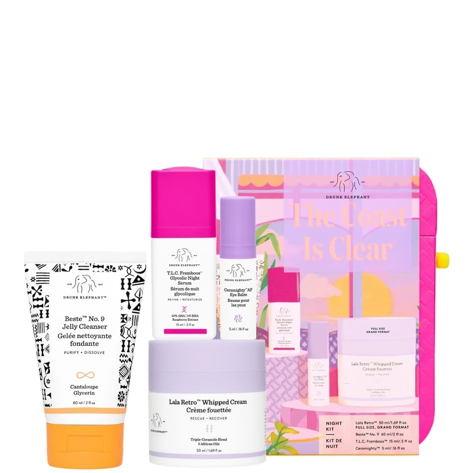 Drunk Elephant The Coast Is Clear Night Kit