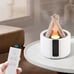 Create a Relaxing Atmosphere Anywhere - Desktop Flame Diffuser Mist Aromatherapy