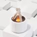 Create a Relaxing Atmosphere Anywhere - Desktop Flame Diffuser Mist Aromatherapy
