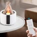 Create a Relaxing Atmosphere Anywhere - Desktop Flame Diffuser Mist Aromatherapy