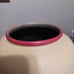 Scheurich Vase 504-24 West Germany Vintage Pottery MCM Semi Matte Yellow Urn 9.5