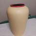 Scheurich Vase 504-24 West Germany Vintage Pottery MCM Semi Matte Yellow Urn 9.5
