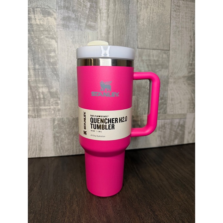BRAND NEW Stanley 40oz Pink Tumbler H2.0