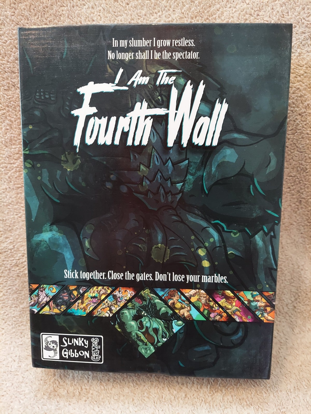 I Am The Fourth Wall Dice Game with Bonus Kickstarter Content