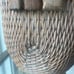Antique Asian Rice Gathering Basket