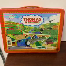 Metal thomas train case
