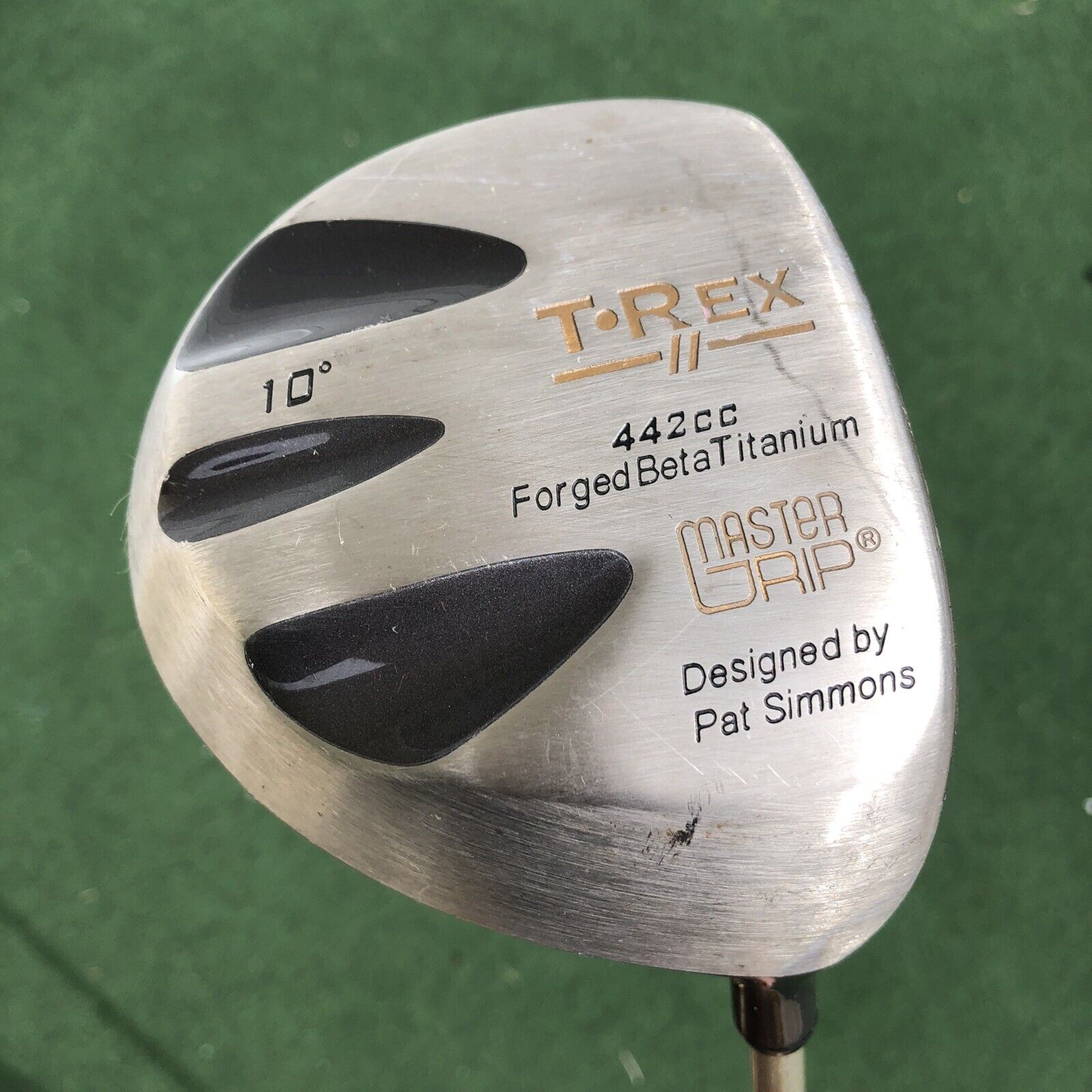 Master Grip T-Rex II 442cc Driver 10° Senior Flex Shaft RH Graphite Gold