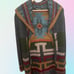 Bolivian Incan patterened sweater 100% Alpca Wool