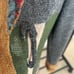 Bolivian Incan patterened sweater 100% Alpca Wool