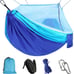 Single & Double Camping Hammock with Mosquito/Bug Net, 110 L x 59 W