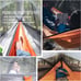 Single & Double Camping Hammock with Mosquito/Bug Net, 110 L x 59 W
