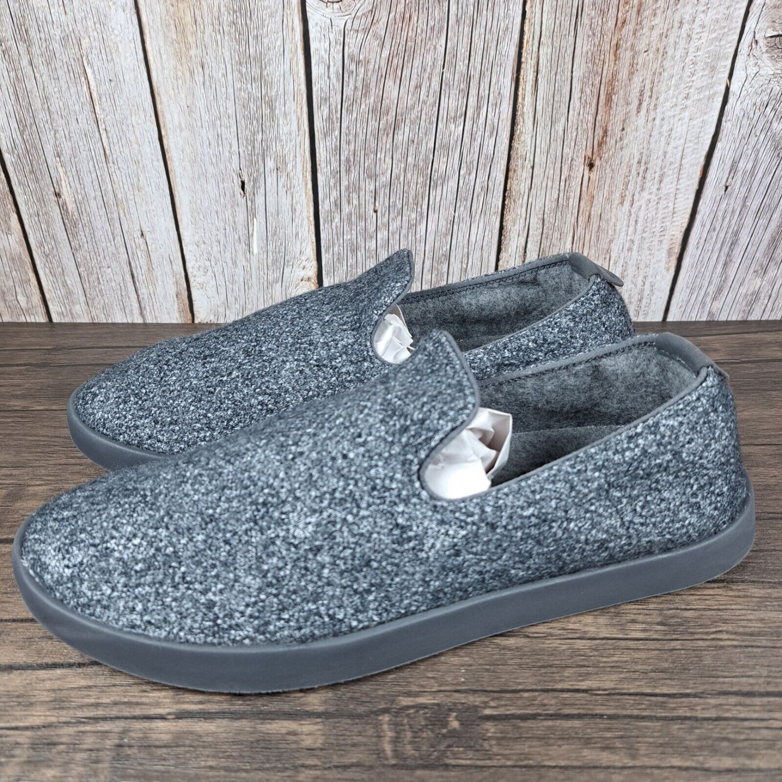 Allbirds Wool Lounger Slip On Loafer Women's Sz 10 Dark Gray (GUC)
