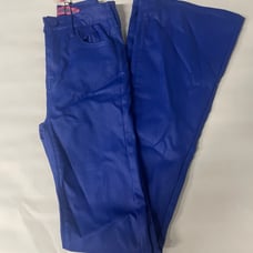 Edikted Leather Flare Pants