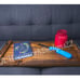 Rustic Farmhouse Wooden Serving Tray | Decorative Centerpiece | Breakfast Tray |
