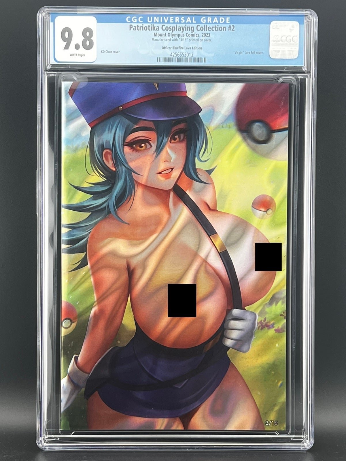 Patriotika Cosplaying Collection #2 Officer Bluefire. Lava Edition