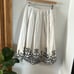 Moulinette souers Poplin Eyelet Skirt. Size 4