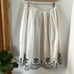 Moulinette souers Poplin Eyelet Skirt. Size 4