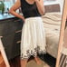 Moulinette souers Poplin Eyelet Skirt. Size 4