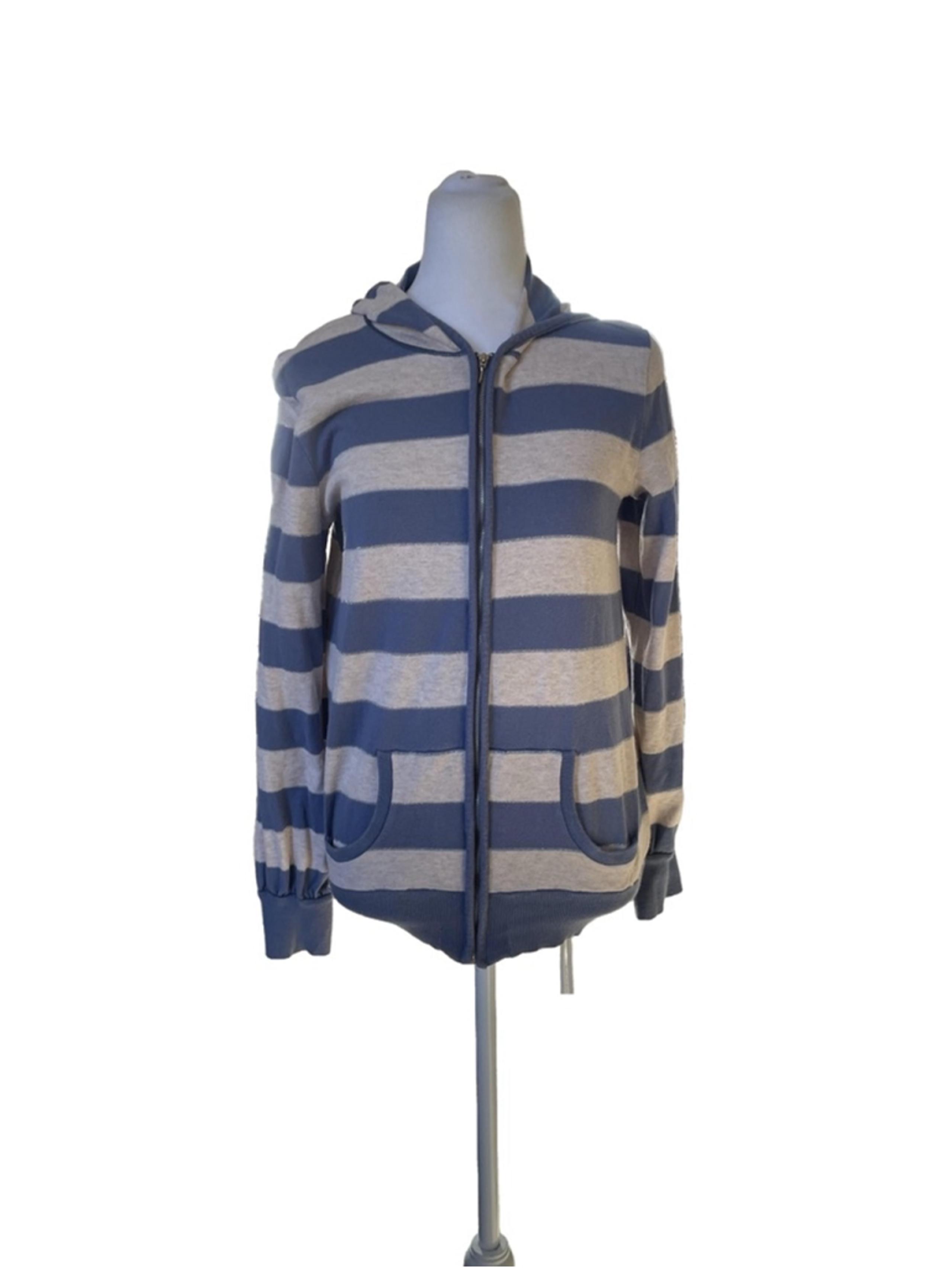 Women's Sonoma Life+Style Hoodie, Size M, Blue Gray