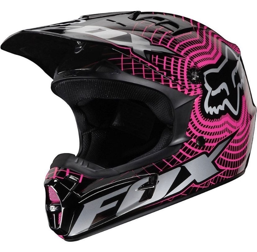 Dirt bike helmet