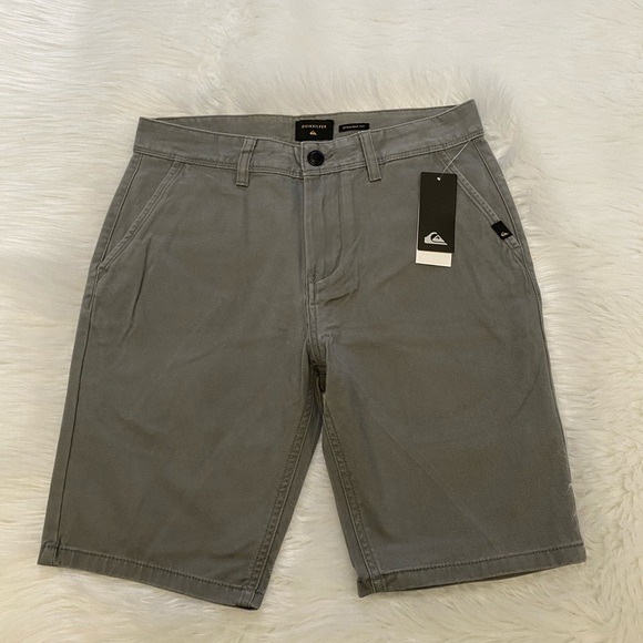 QUIKSILVER Gray Chino Shorts 29