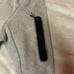 Nike Mens Sportswear Tech Fleece Crew Dark Gray Heather