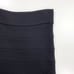 Diane von Furstenberg Pencil Skirt Textured Stitch Knit Black 2/XS